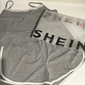 SHEIN Gray Women's Intimate Sleepwear Set ⭐️